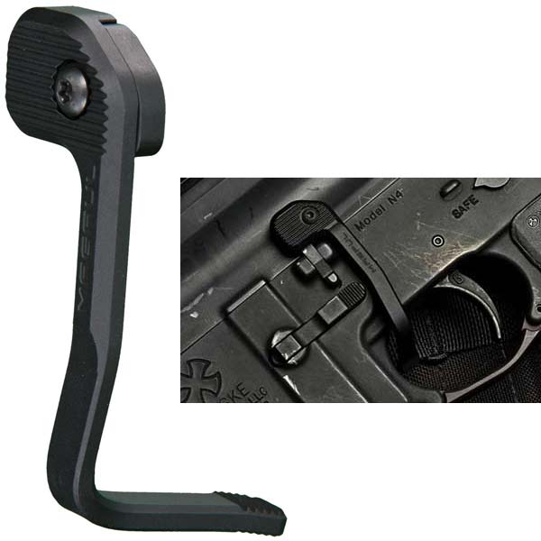 Tactical Enhanced Bad Lever MAP Bolt Catch Extender Release Lever Ambidextrous Mount-On Side Plate 5.56/223